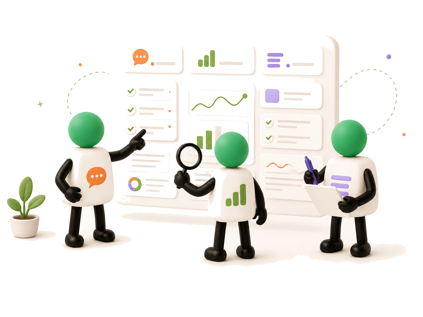 AmasAgent agent team reviewing Amazon seller workflow dashboards
